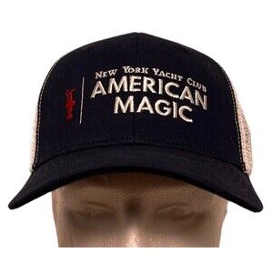 New York Yacht Club AMERICAN MAGIC Trucker Hat Cap 36th America’s Cup